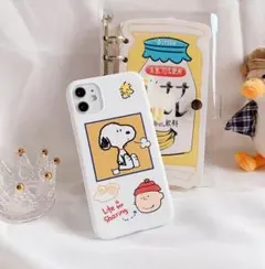 iPhone 11 Pro ケース SNOOPY スヌーピー 薄型