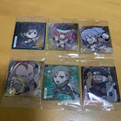 NARUTO にふぉるめーしょん ウエハース シール 6枚セット