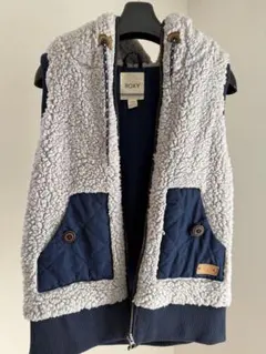 ROXY フリースキルティングベスト　値段交渉可