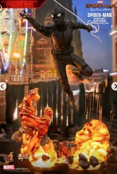 ホットトイズ　スパイダーマン　ステルススーツ　DX版　開封品 ムービー・マスターピース】『スパイダーマン：ファー・フロム