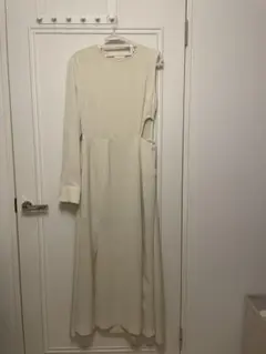 美品 ADEAM アディアム アシンメトリーノースリーブワンピース ミント