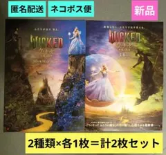 映画 WICKED ウィキッド 永遠の約束 新品フライヤー 2種×各1＝計2枚のサムネイル