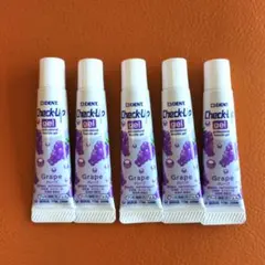 Check-Up 乳歯用ジェル グレープ 5本セット