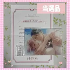 ✨️当選品✨️ 極道とオメガ 4巻発売記念キャンペーン 特製B6アクリルスタンド ✨️当選品✨️ 極道とオメガ 4巻発売記念キャンペーン 特製B6アクリル