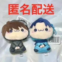 忍たま乱太郎 プライズ もちぴこ マスコット ぬいぐるみ ② 土井半助 きり丸