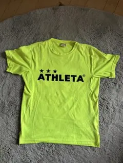 ATHLETA 蛍光イエロー Tシャツ M