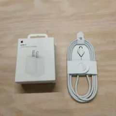 Apple 20W Power Adapter & USB-Cケーブル