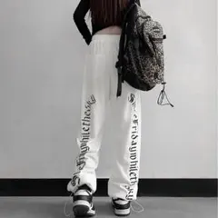 パラシュートカーゴ スウェットパンツ ストリート系 韓国