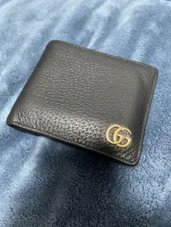 g*d様 ★GUCCI★GGマーモント 二つ折り財布★ブラック！
