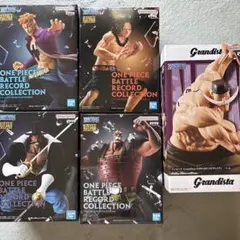 新品　ONE PIECE フィギュアセット　白ヒゲ　エース　ジョズ　ビスタ