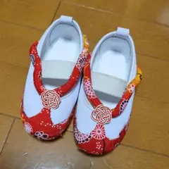 女の子　草履スニーカー　16cm 草履　七五三　草履スリッポン　初詣など