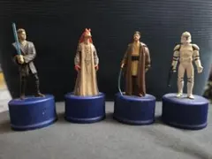 スター・ウォーズ ボトルキャップフィギュア 4体セットペプシコーラオマケ