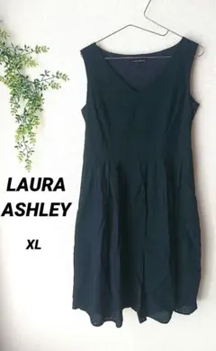 LAURA ASHLEY ローラアシュレイ フラワー カットワークレース刺繍