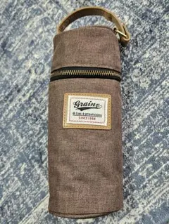 アットファースト 保冷保温マグ ボトルケース グレイニー ブラウン AF6110