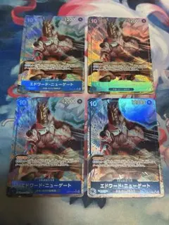 【４枚セット】エドワード・ニューゲート SRパラレル OP13-042