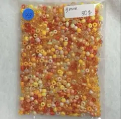 [48] ガラスシードビーズ 3mm 30ｇ