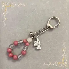 願いを後押しするパワーストーンの手作りキーホルダー（良縁引き寄せ・恋愛運など）