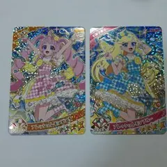 ひみつのアイプリ　ひまり　みつき フレッシュレモン　ピンク　ブルー