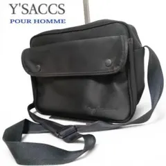 ヨウジヤマモト POUR HOMME Y'saccs オールレザーボストンバッグ