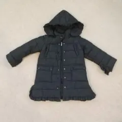 SISTAR　JENNIフリル付きコート 　黒