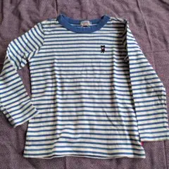 ミキハウス　DOUBLE_B　ボーダー長袖Tシャツ 110cm