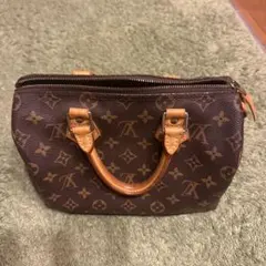 【美品】Louis Vuitton ブラウン ハンドバッグ