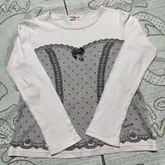 美品♡メゾピアノ♡トップス　ロンＴ♡１４０
