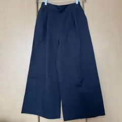 再お値下げ　新品タグ付き　サマンサモスモス　チノパン綿パンワイドパンツ　ネイビー