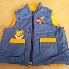 ミキハウス ベビーリバーシブルベスト 90