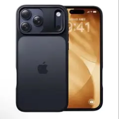 CASEKOO iPhone 17 Pro 用 ケース（マットブラック)
