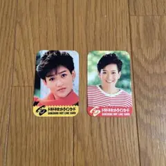 岡田有希子　ドキドキホットラインカード