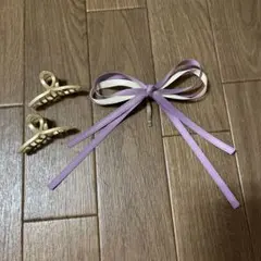 ラプンツェル風 ヘアフック ヘアポニー ミニクリップ