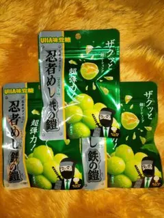 UHA 味覚糖 忍者めし 鉄の鎧 3袋セット