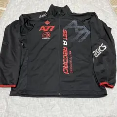 【価格変更】asics A77 フルジップジャケット Oサイズ （陸上競技）
