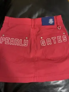 PEARLY GATES ピンクスカート サイズ0