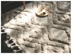 AYAN cotton rug コットンラグ140x200 - メルカリ