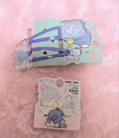 サンリオ タキシードサム 指輪 スリーピン 2点セット アクセサリー