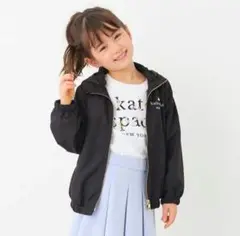 ケイトスペード トドラー フラワーロゴ長袖Tシャツ130 120白