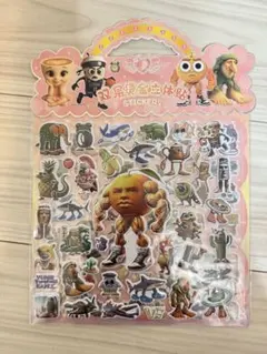 イタリアンブレインロット トゥントゥントゥンサフール 立体シール 2枚セット