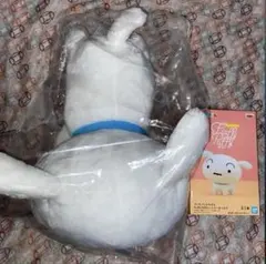 クレヨンしんちゃん　シロ　ぬいぐるみ・フィギュア（箱潰れあり）