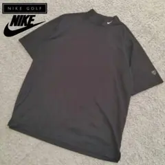 NIKE　GOLF　ナイキ　Y2K モックネックスウォッシュロゴ刺繍　ウェア