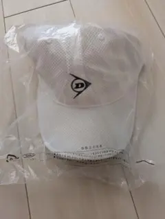 ホワイト Dロゴ メッシュキャップ フリーサイズ