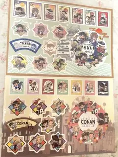 名探偵コナン 大阪城本陣 2023 ステッカーシート レトロ百貨店 戦国