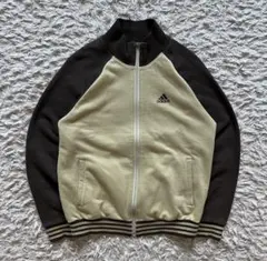 00s adidas track jacket brown y2k 短丈