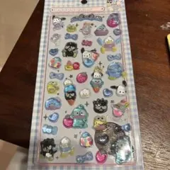 はぴだんぶい　ハンギョドン　ボンボンドロップシール　サンリオ