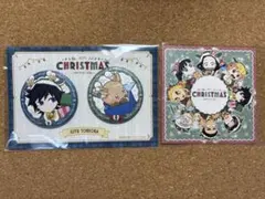 鬼滅の刃 冨岡義勇　クリスマス缶バッジ　非売品カードセット