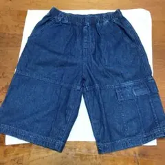 ユニクロデニムハーフパンツ