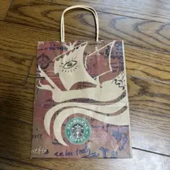 Starbucks スターバックスコーヒー ショッパー 紙袋 2002年 旧ロゴ