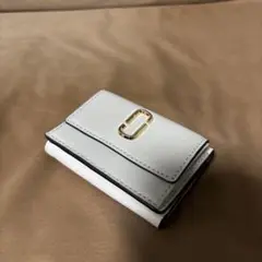 マークジェコブス　折り財布　スナップショット　ミニウォレット　バイカラー