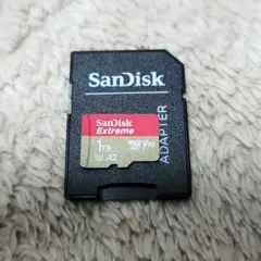 SanDisk Extreme 1TB microSDXCカード